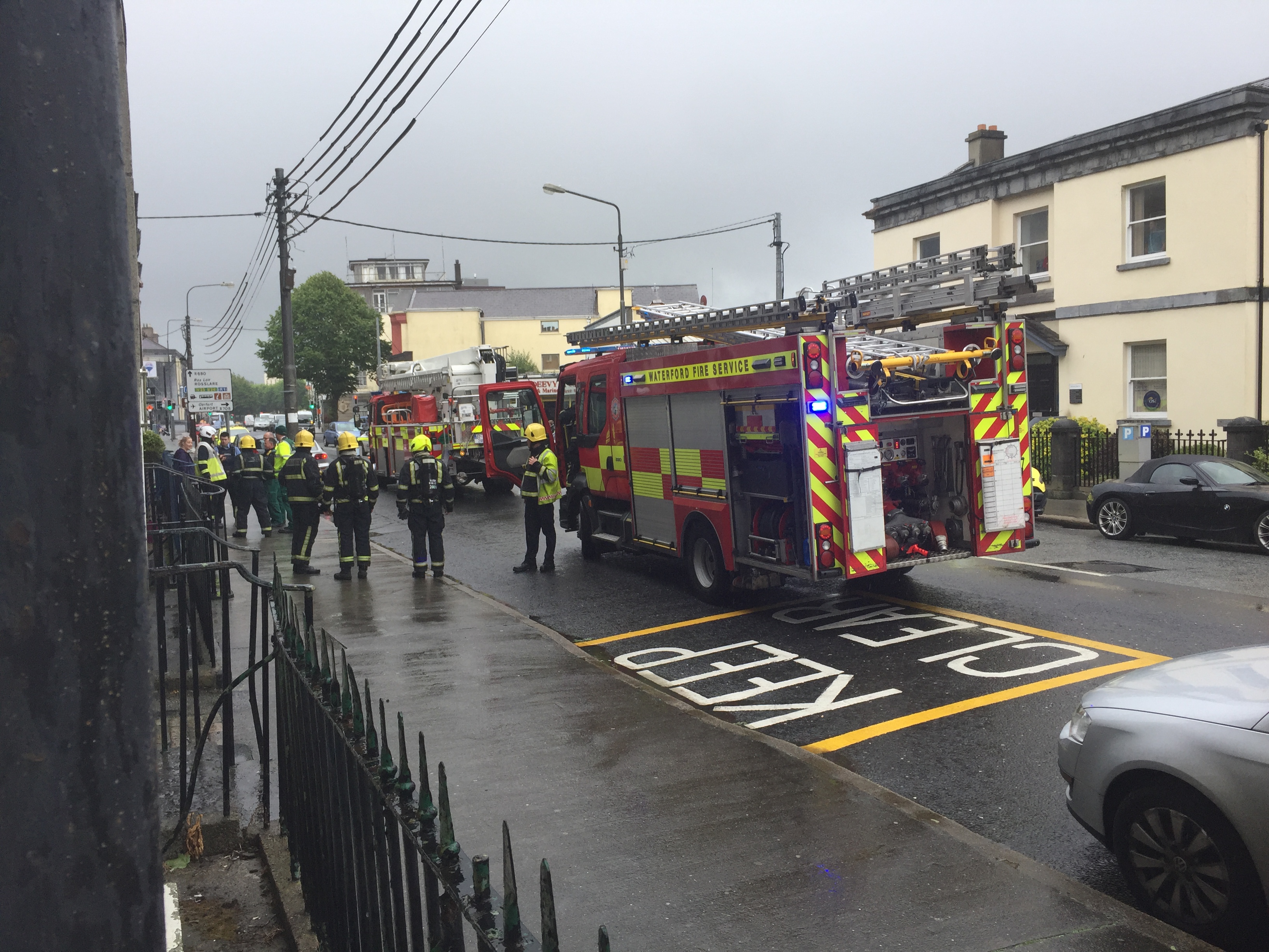 INcident on Parnell Street